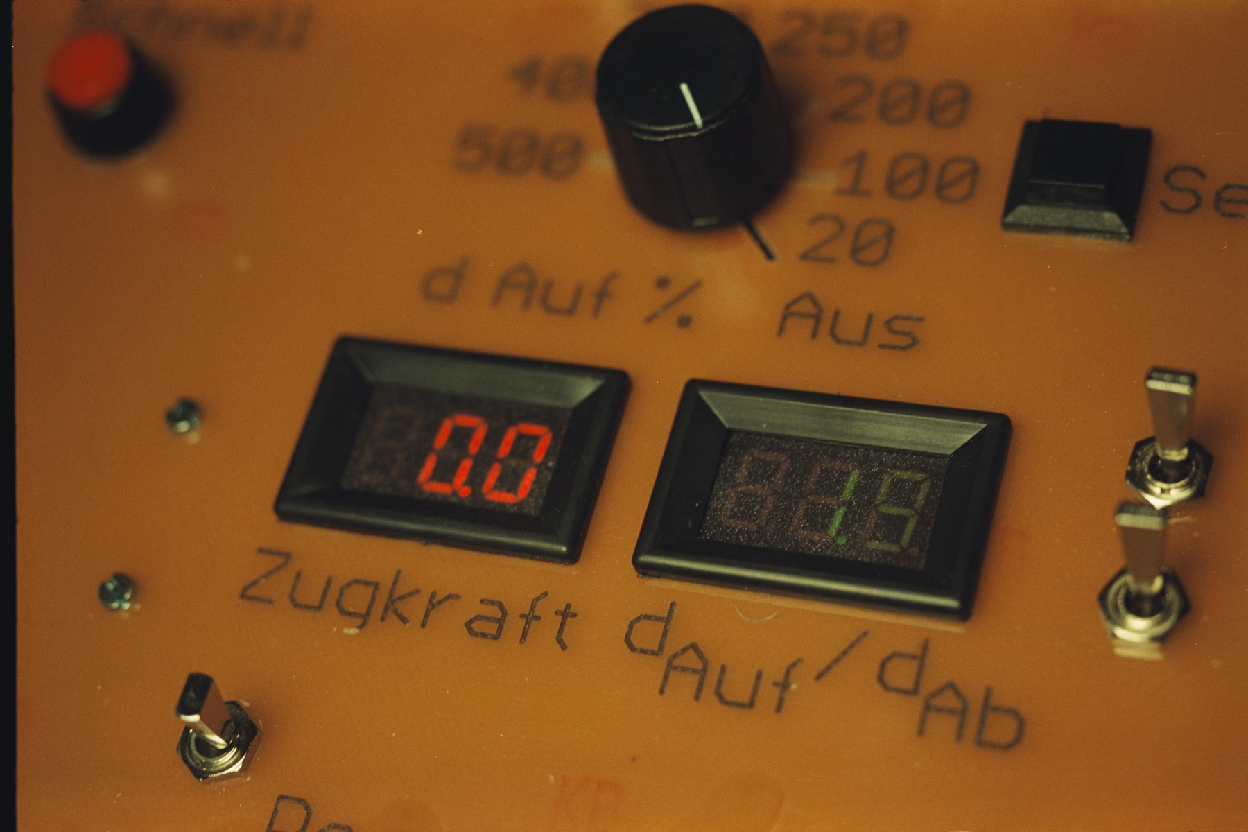 Close-up analog film grain